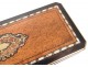 Gift box chips game magnifier amboine marquetry brass Napoleon III nineteenth