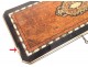 Gift box chips game magnifier amboine marquetry brass Napoleon III nineteenth