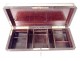 Gift box chips game magnifier amboine marquetry brass Napoleon III nineteenth