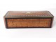 Gift box chips game magnifier amboine marquetry brass Napoleon III nineteenth