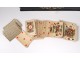 Box game wood marquetry chips mother of pearl Vervelle Elder Napoleon III nineteenth