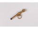 19th century solid gold watch key