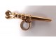 19th century solid gold watch key