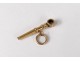 19th century solid gold watch key