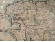 Watercolor card Province Duché Haute Basse Bretagne JB Nolin 1695 XVII