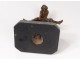 Small bronze sculpture Alfred Barye Children son leapfrog nineteenth century