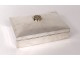 Box cigar box cigarettes sterling silver foreign profile antique twentieth