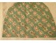 Tapestry small dots trim armchair seat bouquet pink flowers twentieth