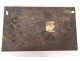 Ebonite bas-relief sculpture antique woman vestal angelot Napoleon III 19th