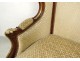 Bergère à oreilles mahogany armchair gilded bronze attr. François Linke nineteenth