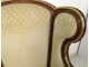 Bergère à oreilles mahogany armchair gilded bronze attr. François Linke nineteenth