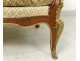 Bergère à oreilles mahogany armchair gilded bronze attr. François Linke nineteenth