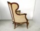 Bergère à oreilles mahogany armchair gilded bronze attr. François Linke nineteenth