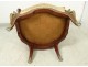 Bergère à oreilles mahogany armchair gilded bronze attr. François Linke nineteenth