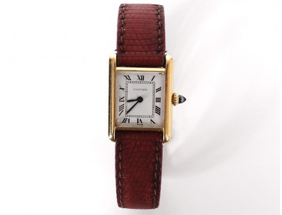 prix bracelet cuir tank cartier