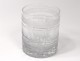 Goblet travel crystal cut leather case Boin Royal Palace Charles X XIX
