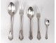 Housewife 60pc cutlery silver desserts Minerva Ravinet d&#39;Enfert 3247gr 19th