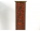 Pair columns saddles red marble cherry capitals gilded bronze nineteenth