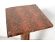 Pair columns saddles red marble cherry capitals gilded bronze nineteenth