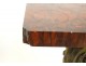Pair columns saddles red marble cherry capitals gilded bronze nineteenth