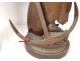 Pair large sculptures Carrier-Belleuse Columbus Anchor nineteenth century