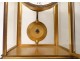 Pendulum cage brass gold bevelled glasses Paul Garnier Paris Marti nineteenth