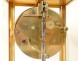 Pendulum cage brass gold bevelled glasses Paul Garnier Paris Marti nineteenth