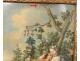 HSP table gallant scene couple bergere landscape romantic painting eighteenth