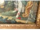 HSP table gallant scene couple bergere landscape romantic painting eighteenth