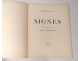 Poem Signs Roger Michael engraving René Demeurisse Paris 1958 n ° 2 twentieth