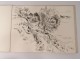 Doulce Loire texts 6 etchings original drawing Jacques Deschamps 1972 n ° 11