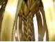Maison Jansen palm tree lamp 1970 golden brass design twentieth century