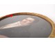 Round box miniature portrait noble man Chasselat solid gold 1809 nineteenth