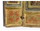 Triptych lime carved scenes Passion Christ crucifixion Germany XVII