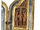 Triptych lime carved scenes Passion Christ crucifixion Germany XVII