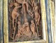 Triptych lime carved scenes Passion Christ crucifixion Germany XVII