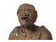 Chinese earthenware sculpture old man beggar China 17th century