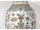 Large Chinese porcelain vase vases vases flower lamps China signed 19th