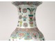 Large Chinese porcelain vase vases vases flower lamps China signed 19th