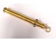 Solid gold pencil holder 18 karat small sapphires 10,33gr gold 19th century