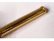 Solid gold pencil holder 18 karat small sapphires 10,33gr gold 19th century