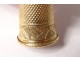 Thimble solid gold 18 carat head eagle 5.56gr gold thimble nineteenth century