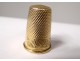 Thimble solid gold 18 carat head eagle 5.56gr gold thimble nineteenth century