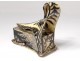 Butter dish ceramic sculpture Ernst Van Leyden bird swan California 1952