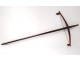 Large crossbow of african warrior wood Fang Gabon Africa 114cm nineteenth