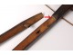 Large crossbow of african warrior wood Fang Gabon Africa 114cm nineteenth