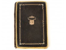 Dance card of tortoiseshell and gold thread, Napoleon III nineteenth