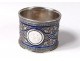 Russian solid silver cloisonné cloisonné enamel ring Moscow 67,48gr nineteenth