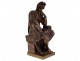 Bronze sculpture of ap. Michelangelo Laurent Medici tomb Florence XIX