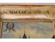 HSP painting Frédéric Legrip view Gothic church Saint Maclou Rouen nineteenth